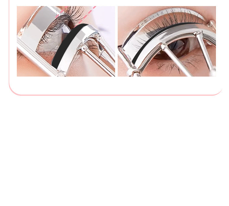 Mermaid Tail Eyelash Curler Portable Natural Curling Non-Pinch Beginner Eyelash Curler Beauty Tool Wholesale