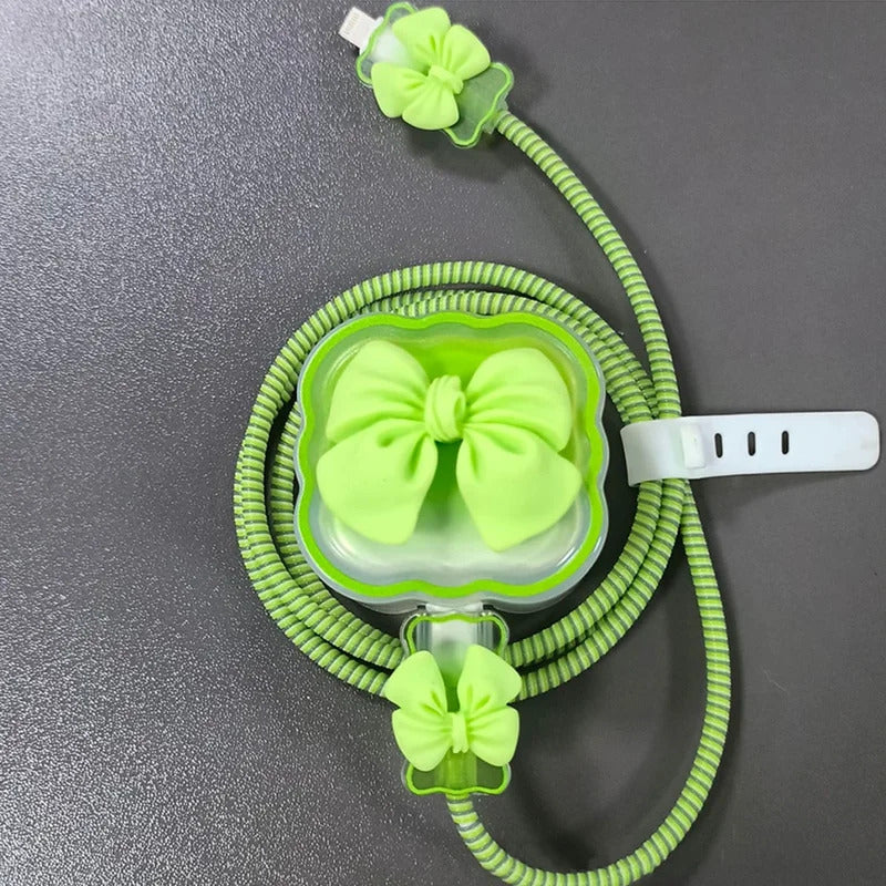 Data Cable Case Cord Winder For iPhone 15 14 11 13 Cable Protection Case For Iphone Charger Protector Case Cable Organiser
