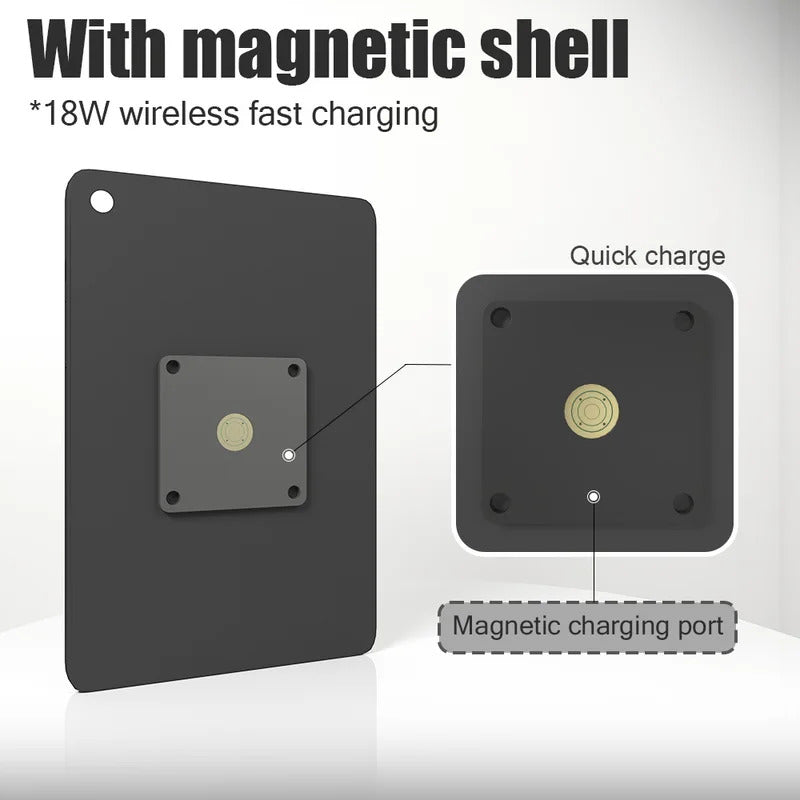 Supplied Magnetic Wall Mounted Charging Stan for Samsung Galaxy Tab A9 8.7 inch intelligent switch 18W Power in Wall emonita