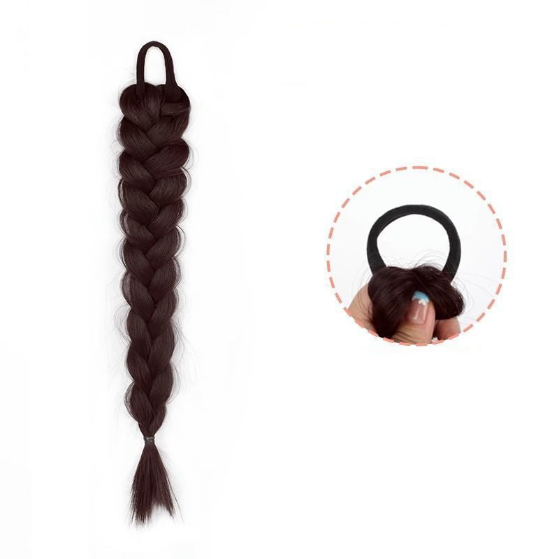 Colorful Ropes Boxing False Braids Hot Girl Sweet Cool Personality High-Temperature Fiber Handmade Braid Dreadlocks Source Factory in Stock Stable