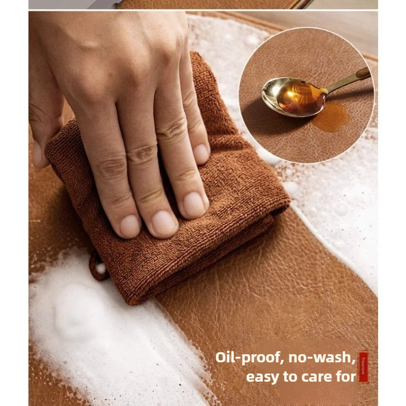 Retro Mousepad Mouse Pad Large Waterproof Non-slip PU Suede Desk Mat Computer Keyboard Desk Pad Mouse Mats Gaming Accessories