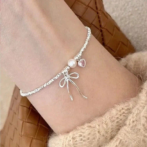 925 Sterling Silver Bracelet Woman Vintage Luxury Original Jewelry Accessories Fashion Designer Party Wedding Jewelry Gifts 2024