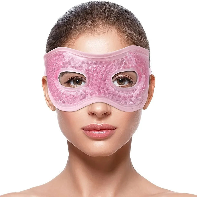 Eye Masks for Puffy Eyes Reusable Hot Cold Compress Gel Eye Mask Cooling Eye Mask for Swollen Eyes Dry Eyes Stress Skin Care