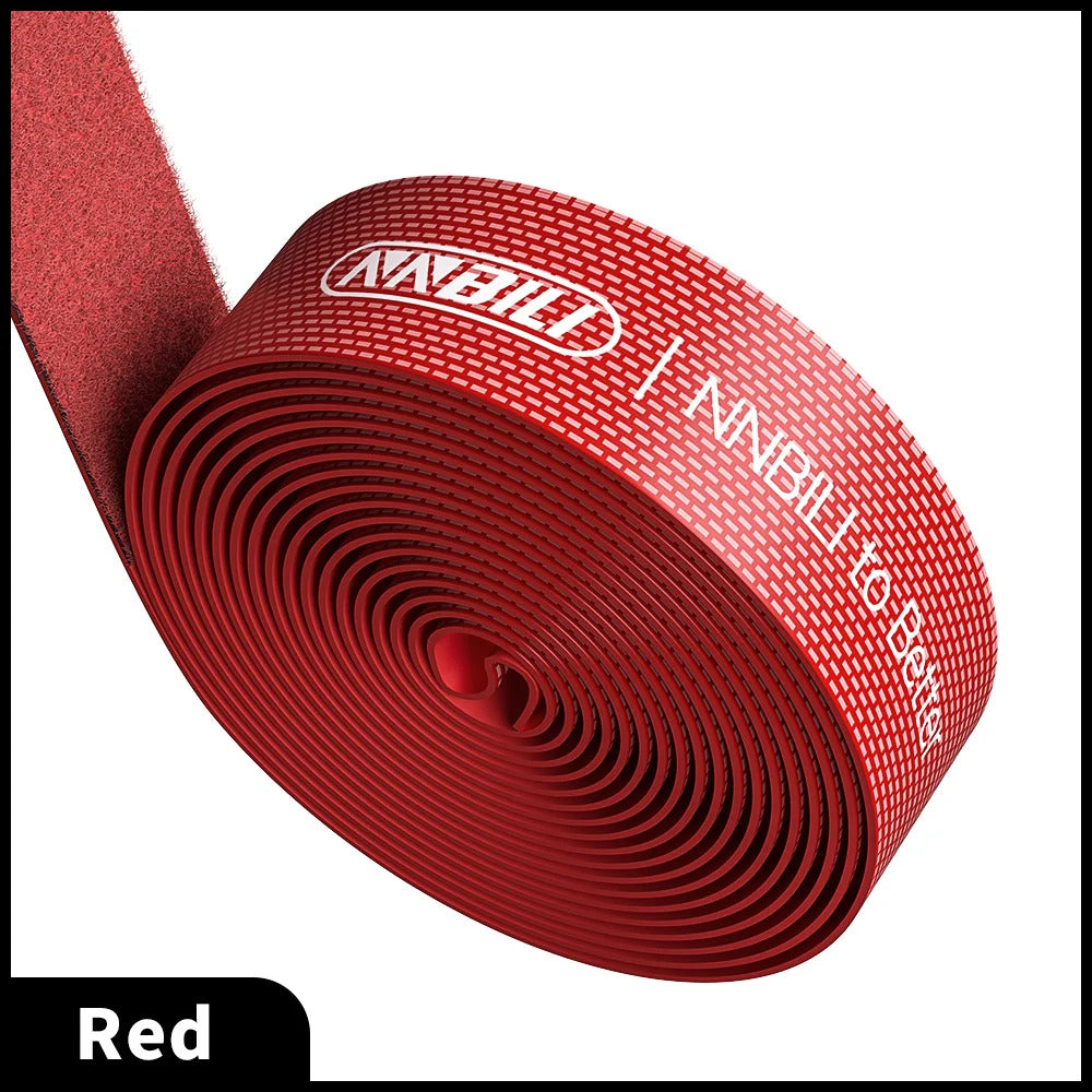 NNBILI Data Cable Management Strap Reusable Detachable Can Be Cut Freely Multifunctional Velcro Strap Fixed Storage Accessories