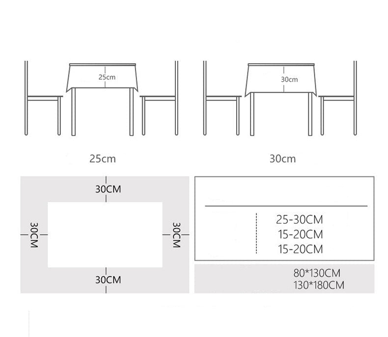 Nordic Style Warm High Temperature Resistant Tablecloth Ins Tablecloth Waterproof Oil-Proof Disposable High-Grade PVC Plaid Dining Table Cloth Liner