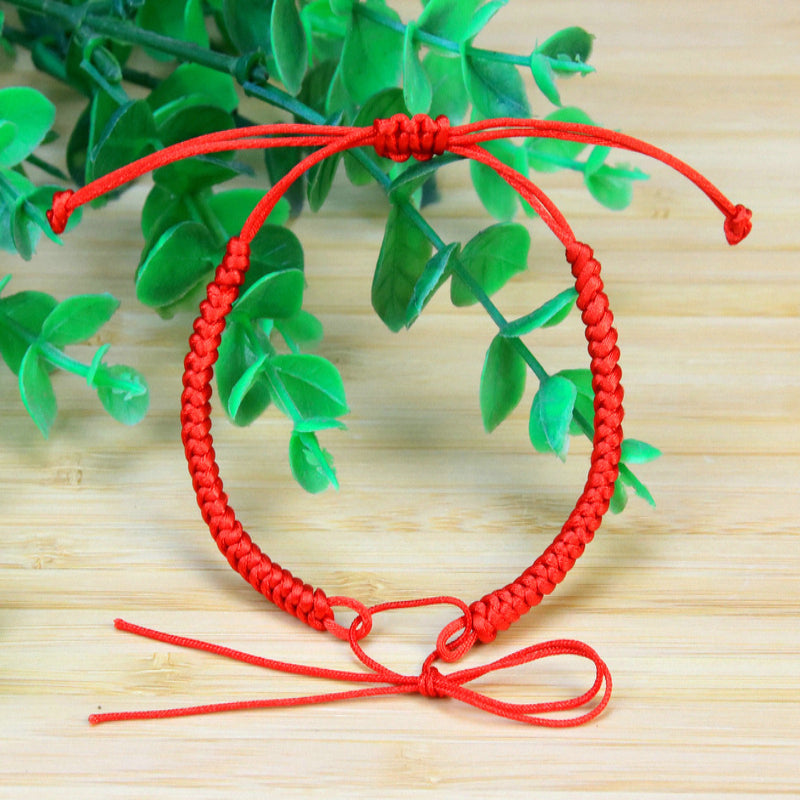 Bracelet Diamond Knot Red Rope Lovers Diamond Knot Red Rope Gift Couple Red Bracelet Spring Red Rope