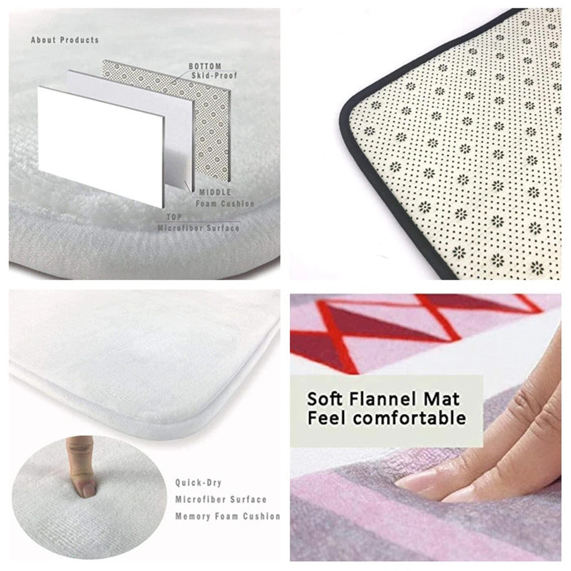 Nordic Style Carpets Living Room Decoration Home Large Area Rug for Bedroom Non-slip Customizable Cloakroom Floor Mats Washable