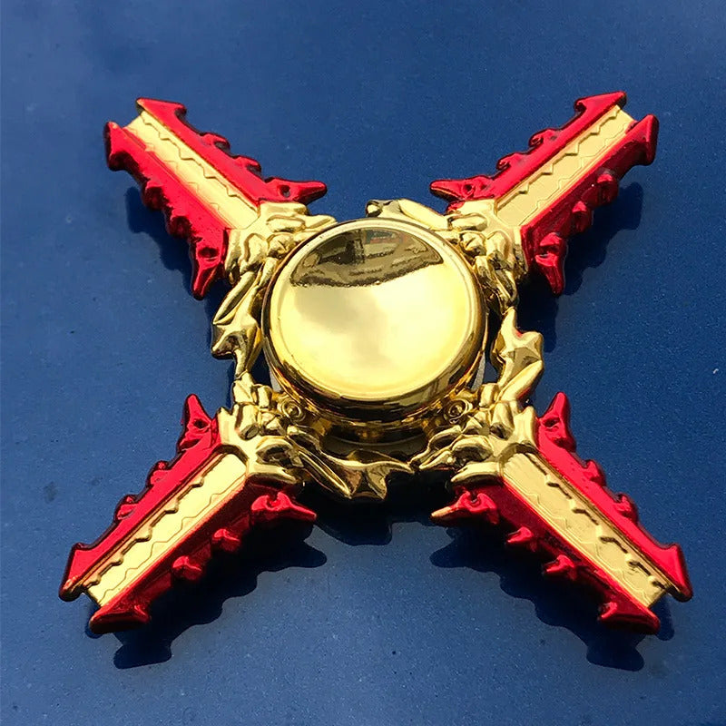 Creativity Hand Spinner Gun Zinc Alloy Metal Fidget King of Glory Weapon Series Kids Stress Relief Funny Toys