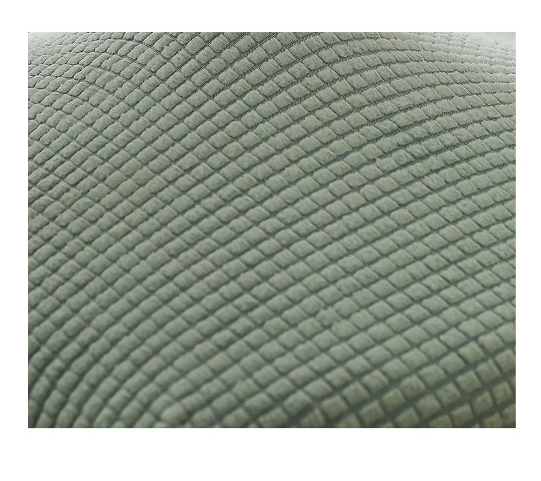 Thick Elastic Chair Cover Cushion Cover Full Coverage Dining Chair Cover Solid Color Hotel Chair Cover Stool Cover Ins Style Seat Cover for Home Use