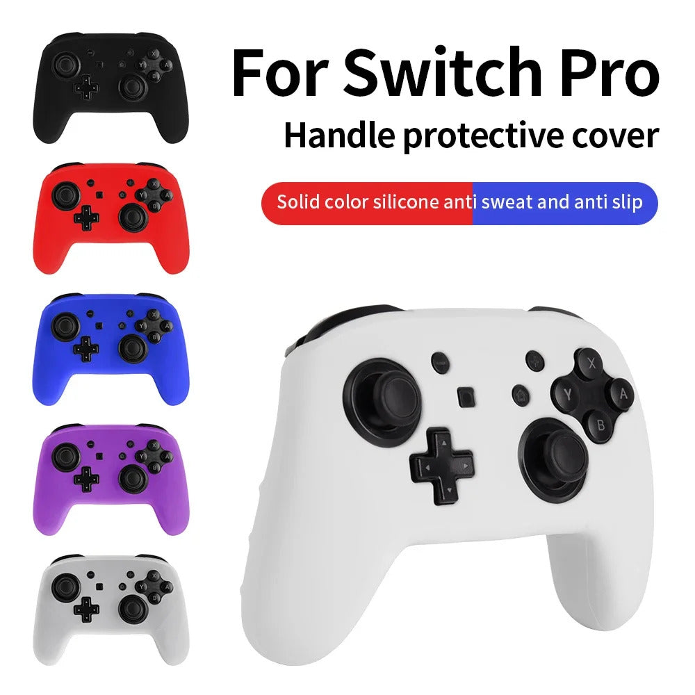 Soft Silicone Case For Switch Pro Controller Skin Case Gamepad Joystick Cover Housing Video Game Accessories Skin for Switch Pro