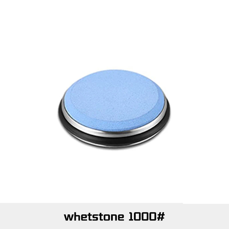 Rolling Knife Sharpener For Straight Edge Knife Sharpener Kit With 15/20° Degree Magnetic Angle For Kitchen Knives Whetstone Set