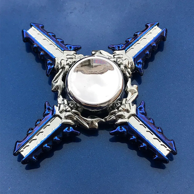 Creativity Hand Spinner Gun Zinc Alloy Metal Fidget King of Glory Weapon Series Kids Stress Relief Funny Toys