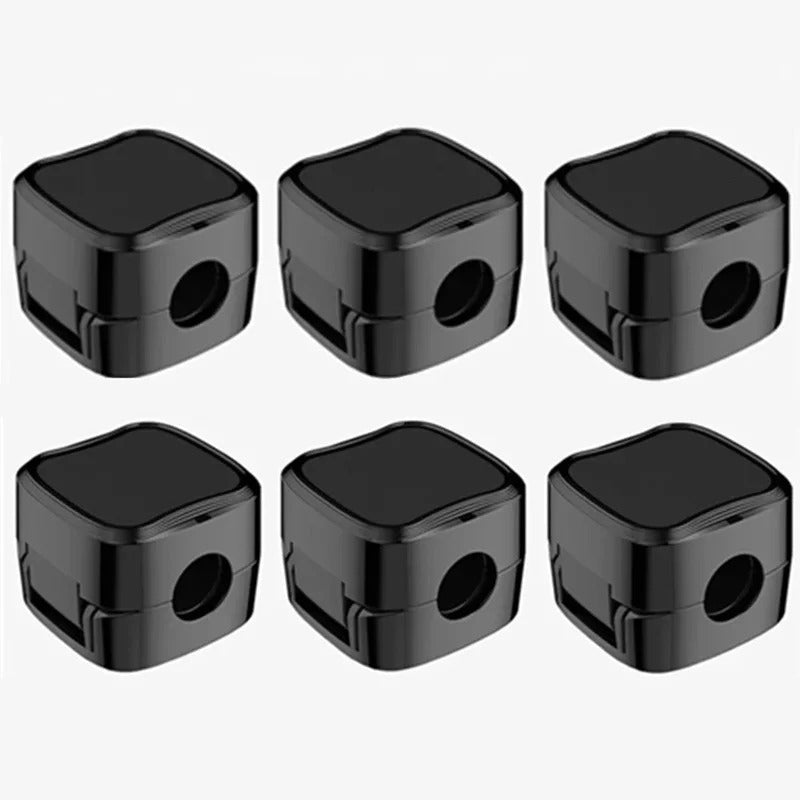 6Pcs Holder Adhesive Wire Keeper Cord Cable Magnetic Cable Clip Charging Cable Organizer for Home Office Under Desk Management