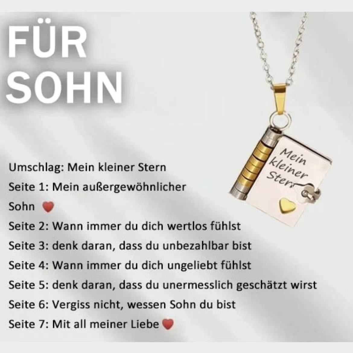 Titanium Steel Women's Love Letter Necklace Openable Pendant Couple New Style Personality Temperament Necklace Clavicle Chain