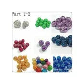 Newest  20mm 100pcs/bag Resin Rhinestone Glow In Dark Beads For Fashion Chunky Jewelry/Necklace