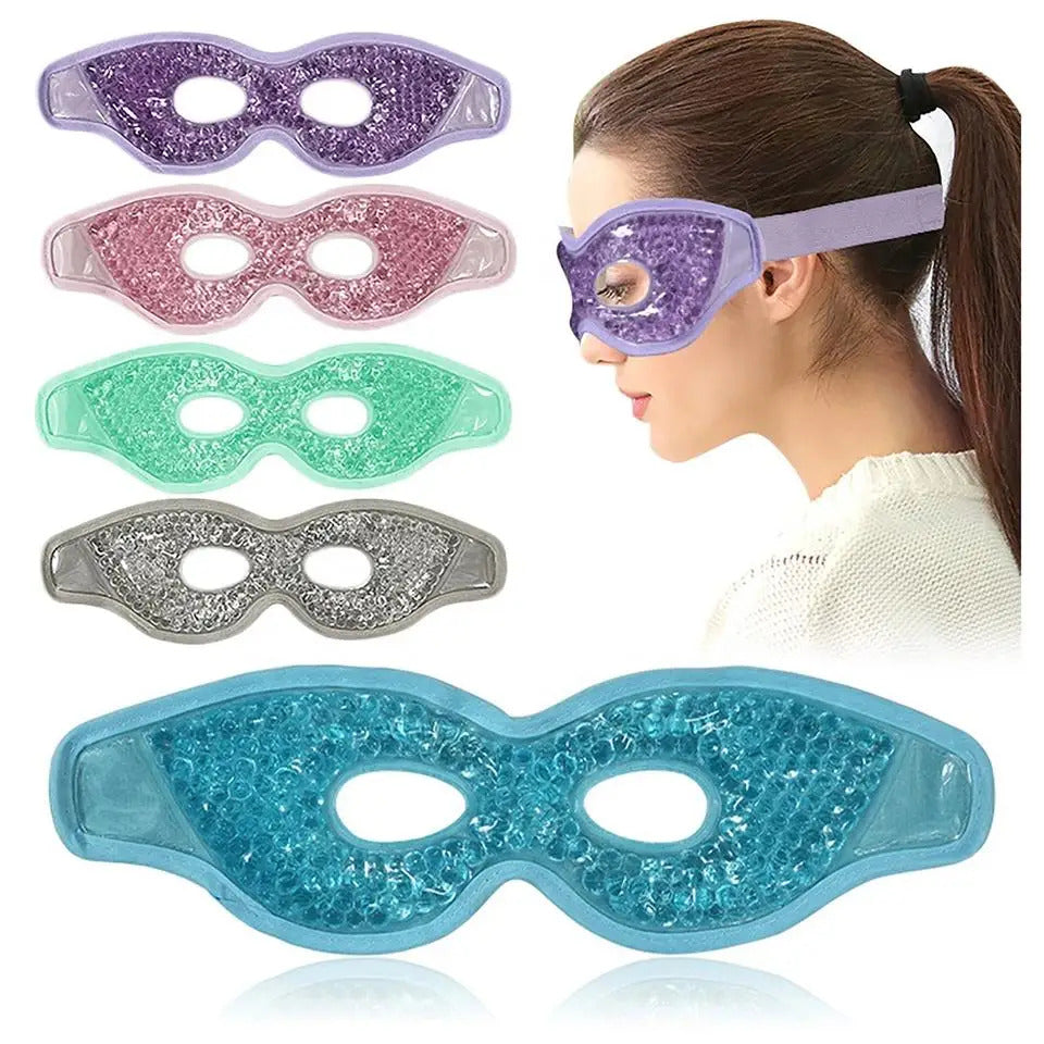 Eye Masks for Puffy Eyes Reusable Hot Cold Compress Gel Eye Mask Cooling Eye Mask for Swollen Eyes Dry Eyes Stress Skin Care