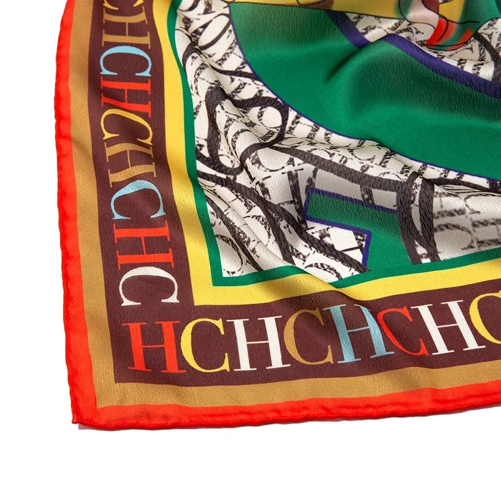 A Fashionable Style Silk Material 180-70cm Women's Silk Scarf Men's Decorative Sunshade Warm Lightweight Gift Box Packaging