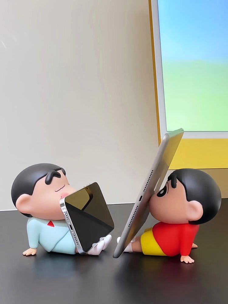 Hot Crayon Shin-chan Universal Desk Phone Holder Mount Stand for Mobile Phone Holder Bracket Table Stand for Ipad Samsung IPhone