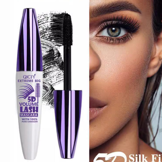 Qiciy Cross-Border Hot Mascara Waterproof Thick Long-Lasting Natural Not Smudge Eyelash Base Cream Makeup Wholesale