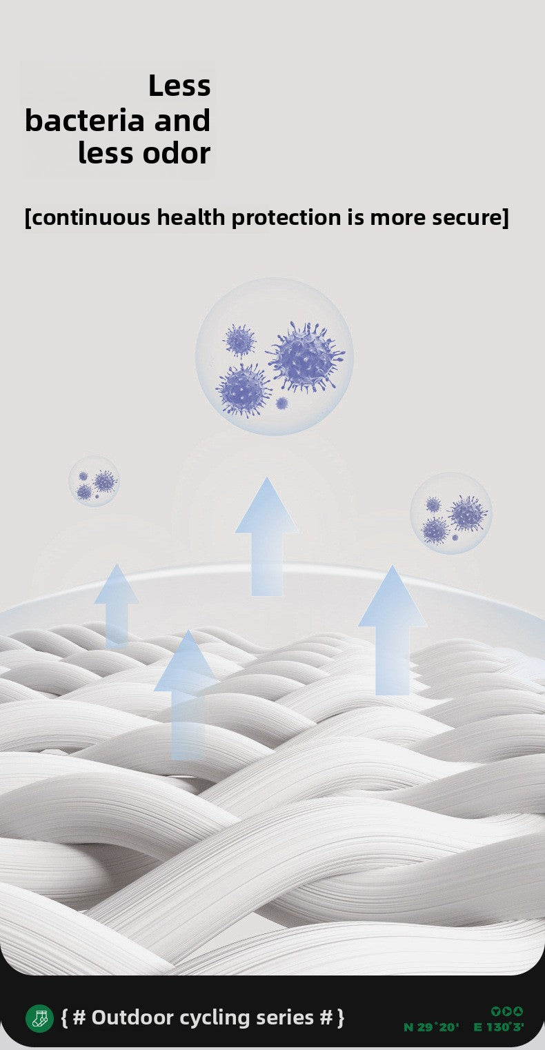 Outdoor Sports Cycling Socks for Men and Women, Breathable, Sweat-Absorbent, Quick-Drying, Odor-Resistant, Lycra, Basketball, Soccer, Running, Mid-Calf Socks