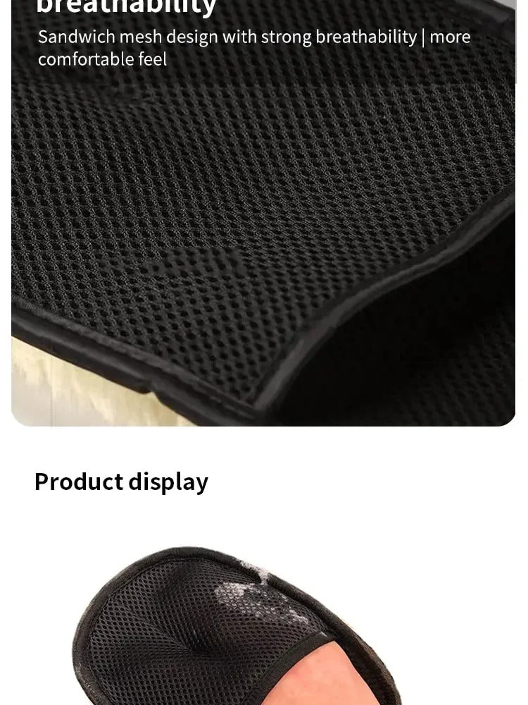Car Washing Imitation Wool Gloves Thickened Plush Car Wiping Gloves Waxing Polishing Car Cleaning Products cleaning cloth