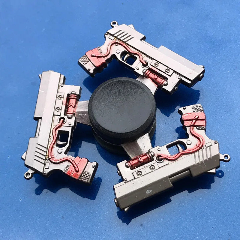 Creativity Hand Spinner Gun Zinc Alloy Metal Fidget King of Glory Weapon Series Kids Stress Relief Funny Toys