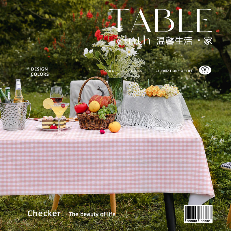 Outdoor Egg Roll Table Tablecloth Camping Picnic Table Mat Outdoor PVC Disposable Tablecloth Stall