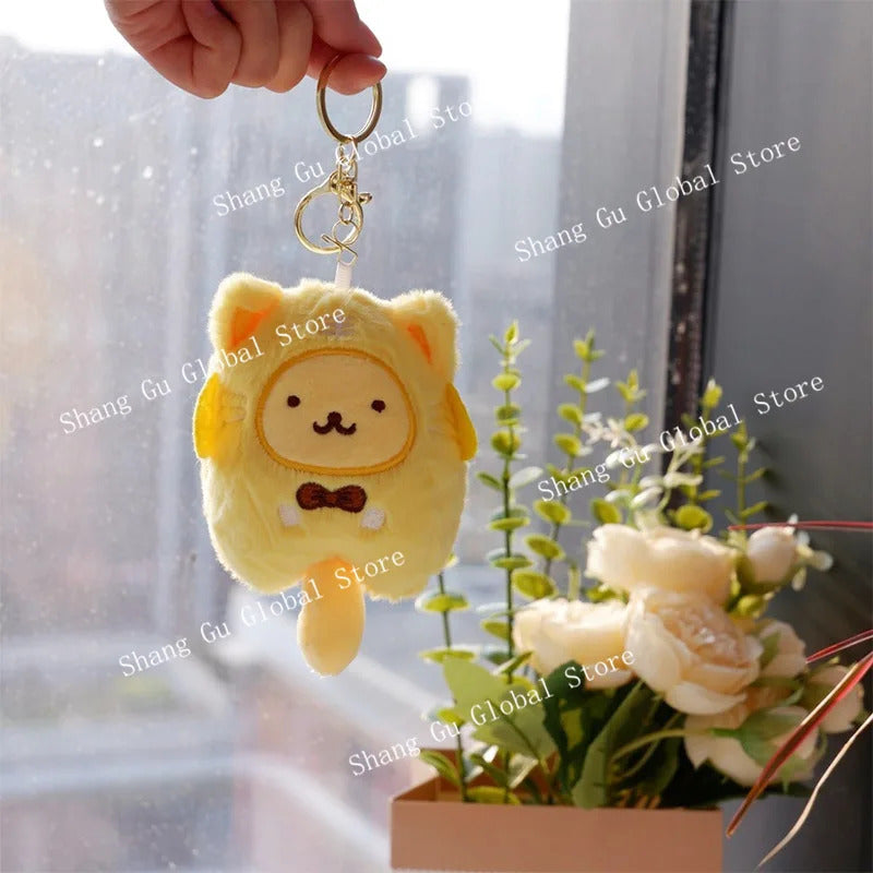 15cm/5.9in Kuromi Plush Keychains Melody Cinnamoroll Doll Cute Funny Hangings Ornament Toys Valentine Day Gift Girl Decoration