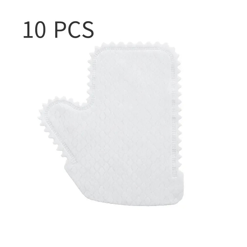 Dust Wipe Mitt Reusable Dusting Glove Microfiber Dusting Cloth Dual-Sided Feather Duster Pet Hair Cleaner for House Kitchen