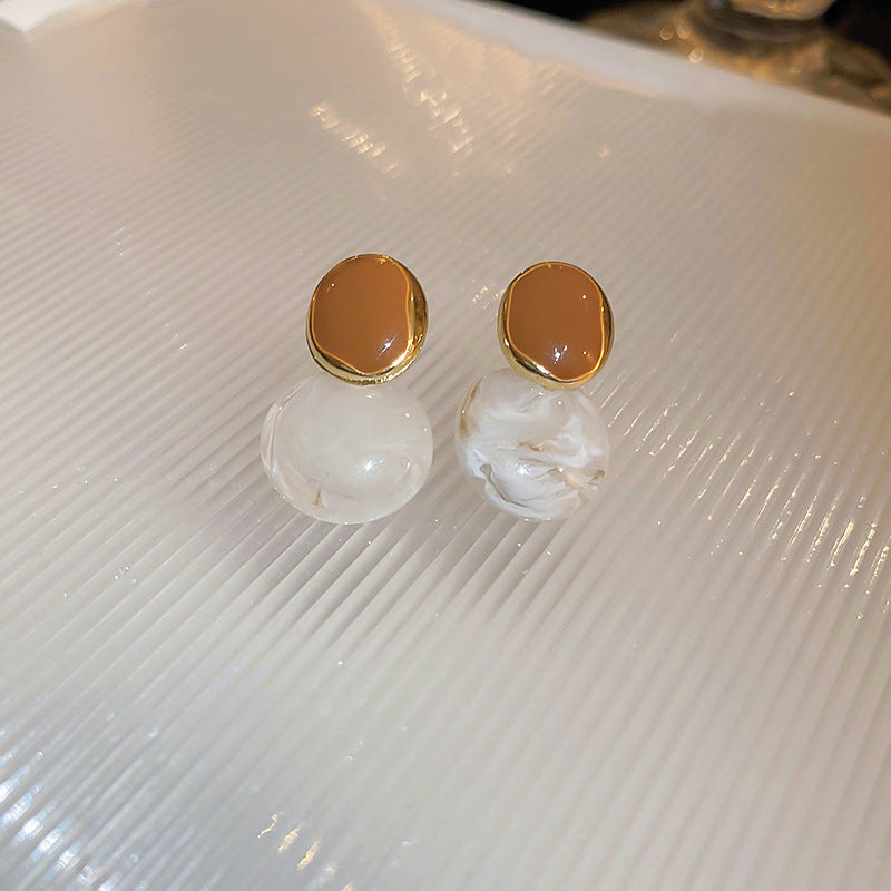 Vintage Earrings Fashion Versatile Ear Jewelry Niche Light Luxury High-end Accessories