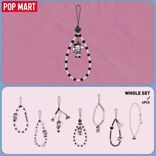 POP MART SKULLPANDA CHEERS TO MYSELF SERIES - Phone Charm Blind Box Mystery Box Guess Bag Toys Doll Cute Anime Figure Desktop