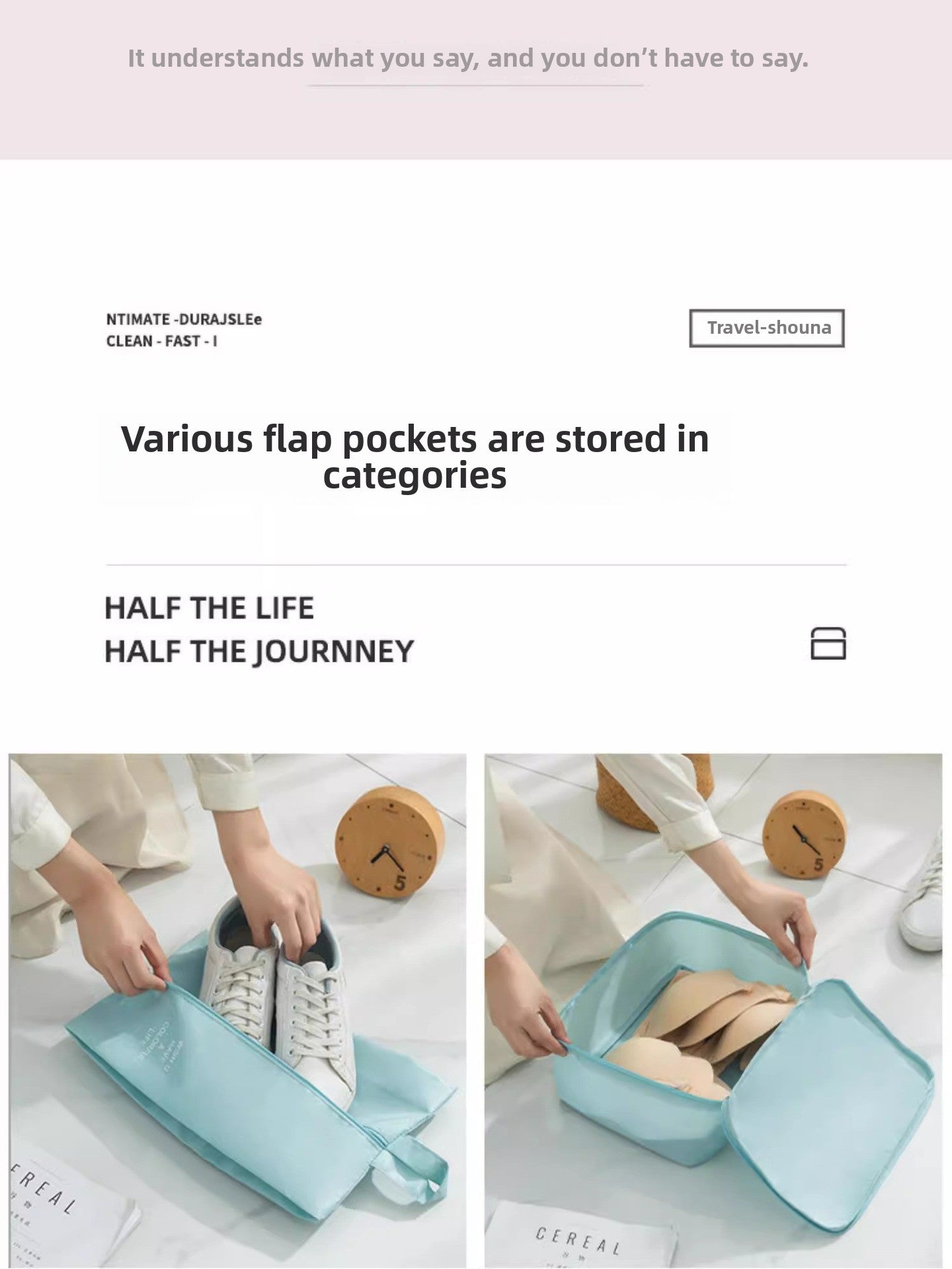 Travel Storage Bag Luggage Organizer Clothing Organizer Bag Shoes Underwear Storage Bag Travel Clothes Packing Maternity Bag