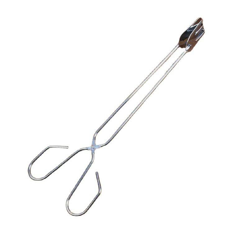 Stainless Steel BBQ Tongs Charcoal Tongs Bread Tongs Food Tongs Steak Tongs Frying Scissors Baking Tongs