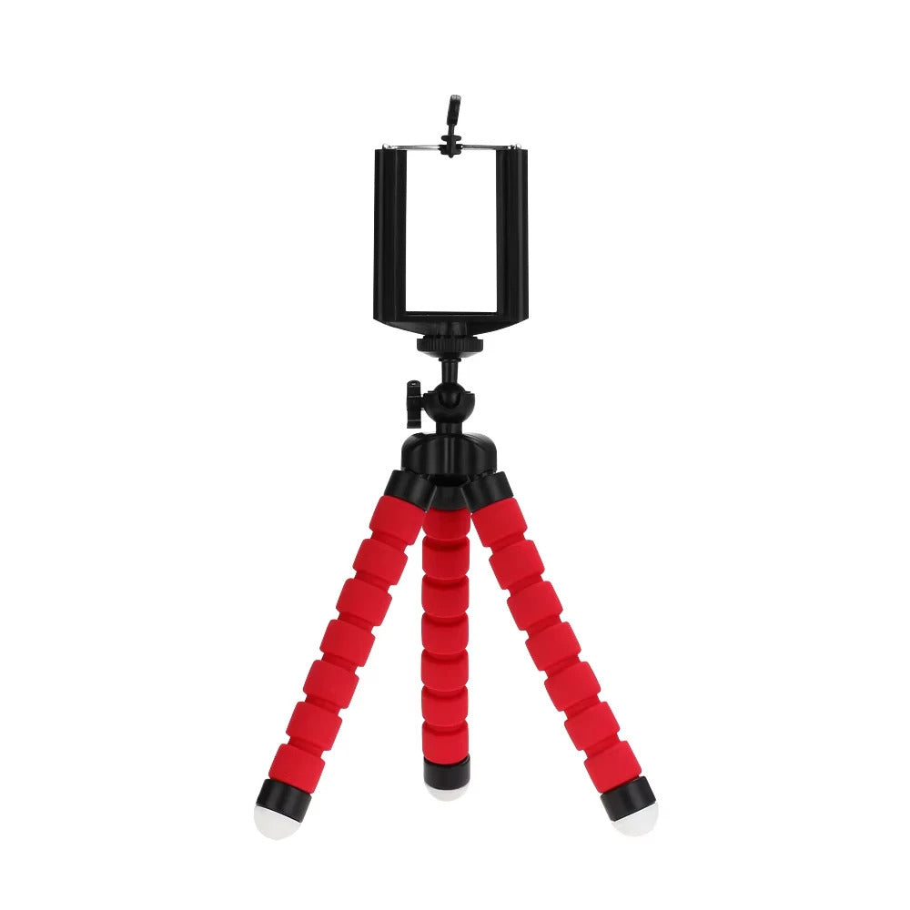 Tripod Flexible Sponge Octopus Adjustable Mini Camera Tripod For Phone Holder Clip Stand For IPhone Xiaomi Huawei Ipad