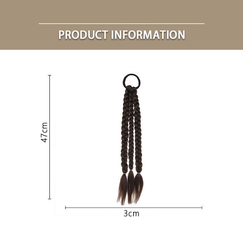 Colorful Ropes Boxing False Braids Hot Girl Sweet Cool Personality High-Temperature Fiber Handmade Braid Dreadlocks Source Factory in Stock Stable