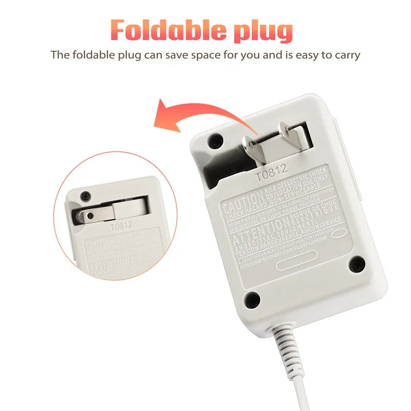 NEW 100-240V Home Travel Wall Power Supply AC Adapter Charger For NEW 3DS XL LL/3DS/3DS XL/2DS XL/2DS/NDSI/NDSI XL EU US Plug