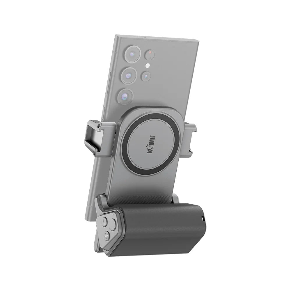 Magnetic Phone Camera Grip Handle with Zoom Funtion For Android Smartphone Magsafe Camera Handle Bluetooth Bracket for iPhone 16