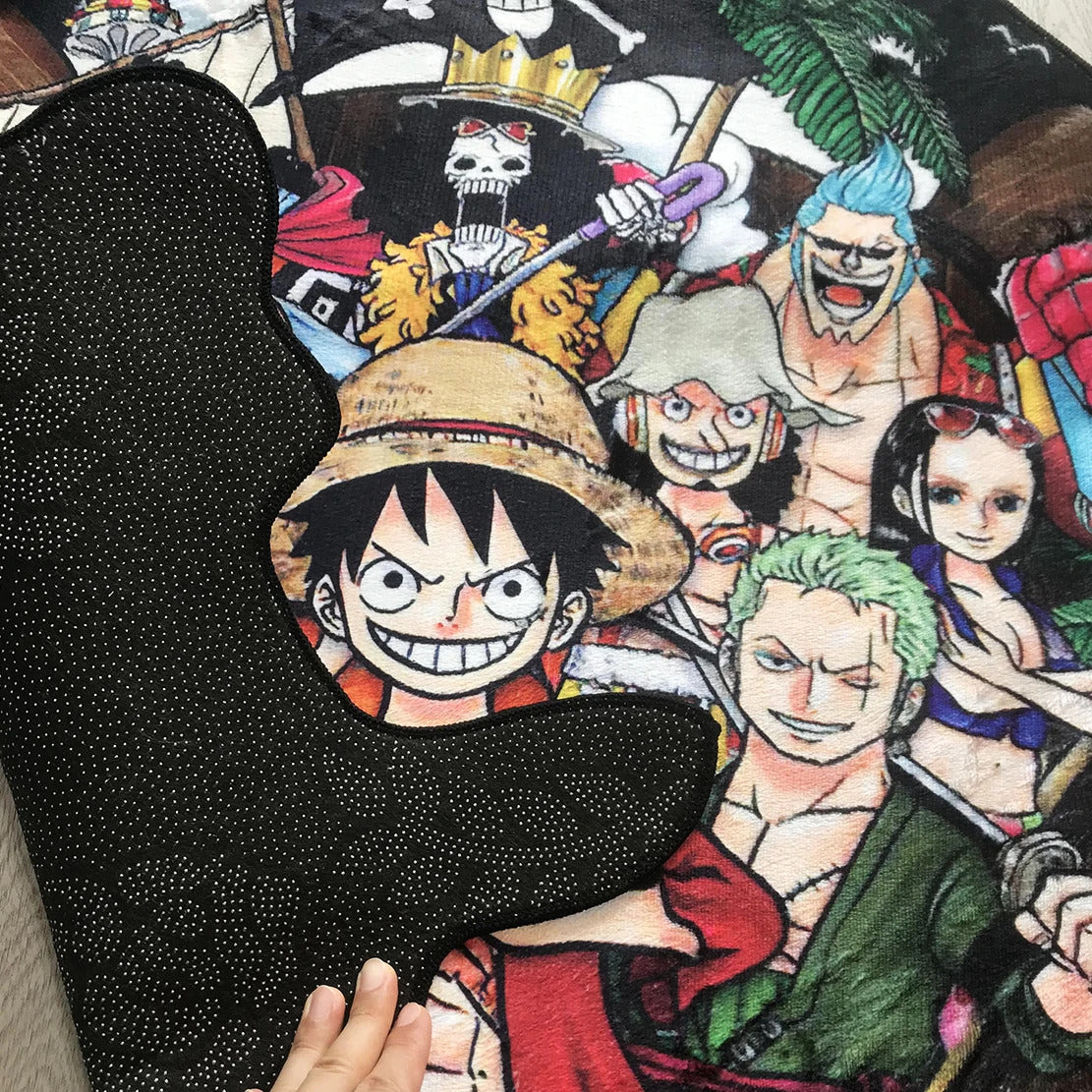 Custom Rugs One Piece Rudder Design Anime Room Decorative Carpets Kitchen Bathroom Livngroom Floor Non-slip Mats Children's Toys
