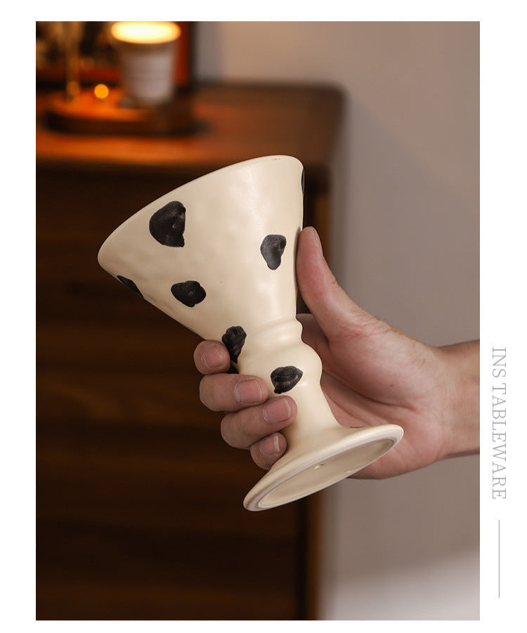 Personalized High-Value Ins Mug Household Water Cup Goblet Ceramic Milk Coffee Cup Couple Breakfast Gift