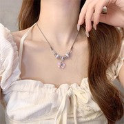 Temperament Painless Magnetic Suction Earrings Women's Ear Bone Clips Without Ear Holes Cold Style All-match Exquisite High-end Sense Niche Ear Accessories