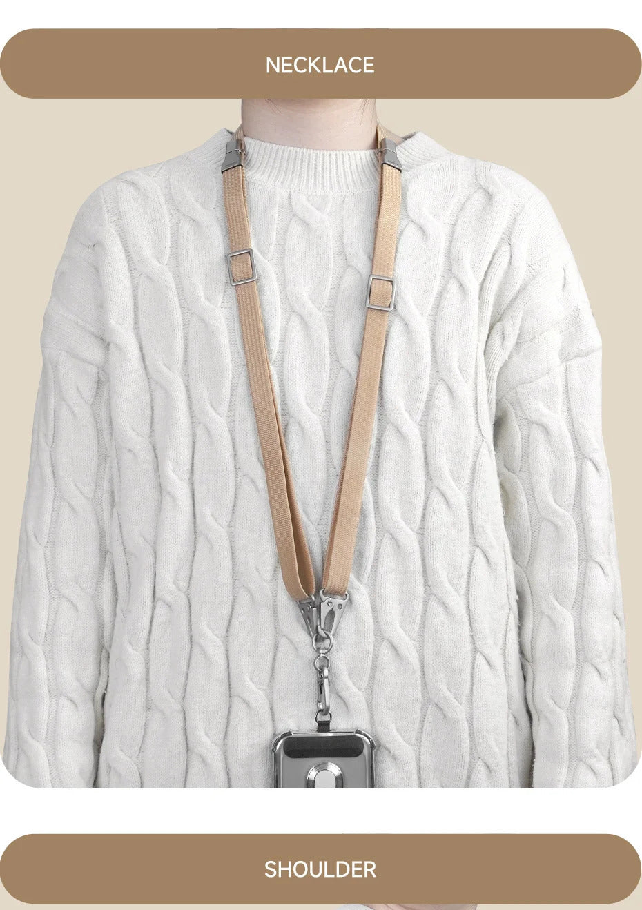 Hagibis Universal Phone Lanyard USB C to USB C Cable Phone Strap Anti-loss C to C Cord for iPhone 16 Pro Max Camera Sony Fuji