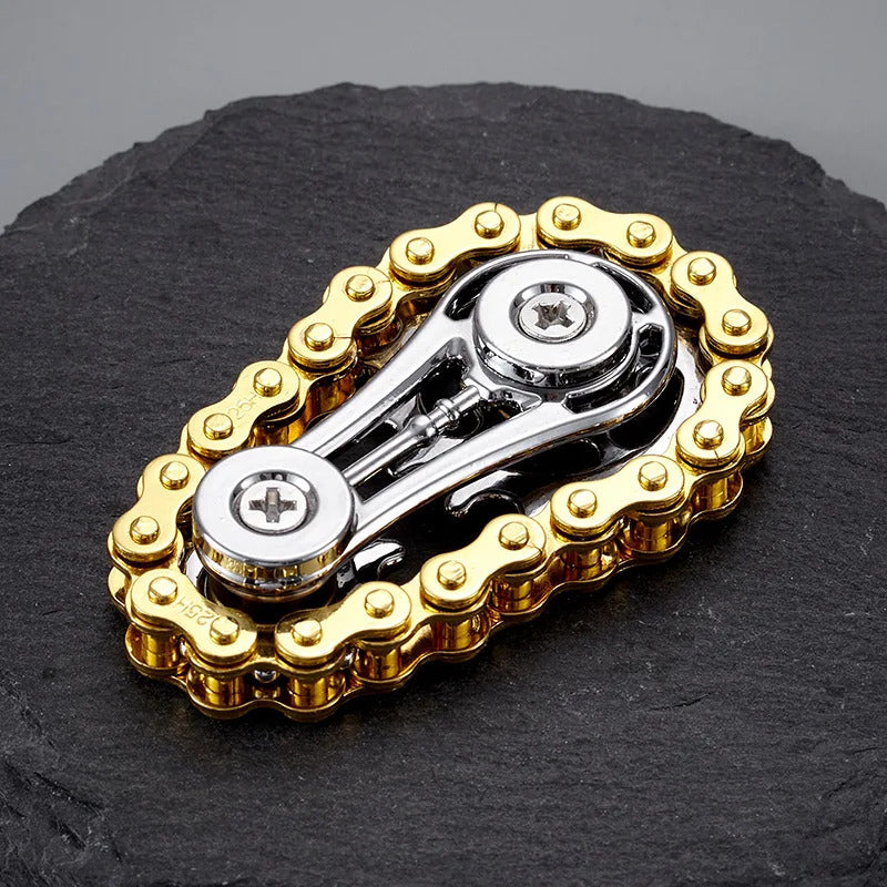 Mechanical Fidget Spinner Punk Style Design Metal Hand Spinner Chain ADHD Stress Relief EDC Fidget Toys Portable Pocket Toys Kid