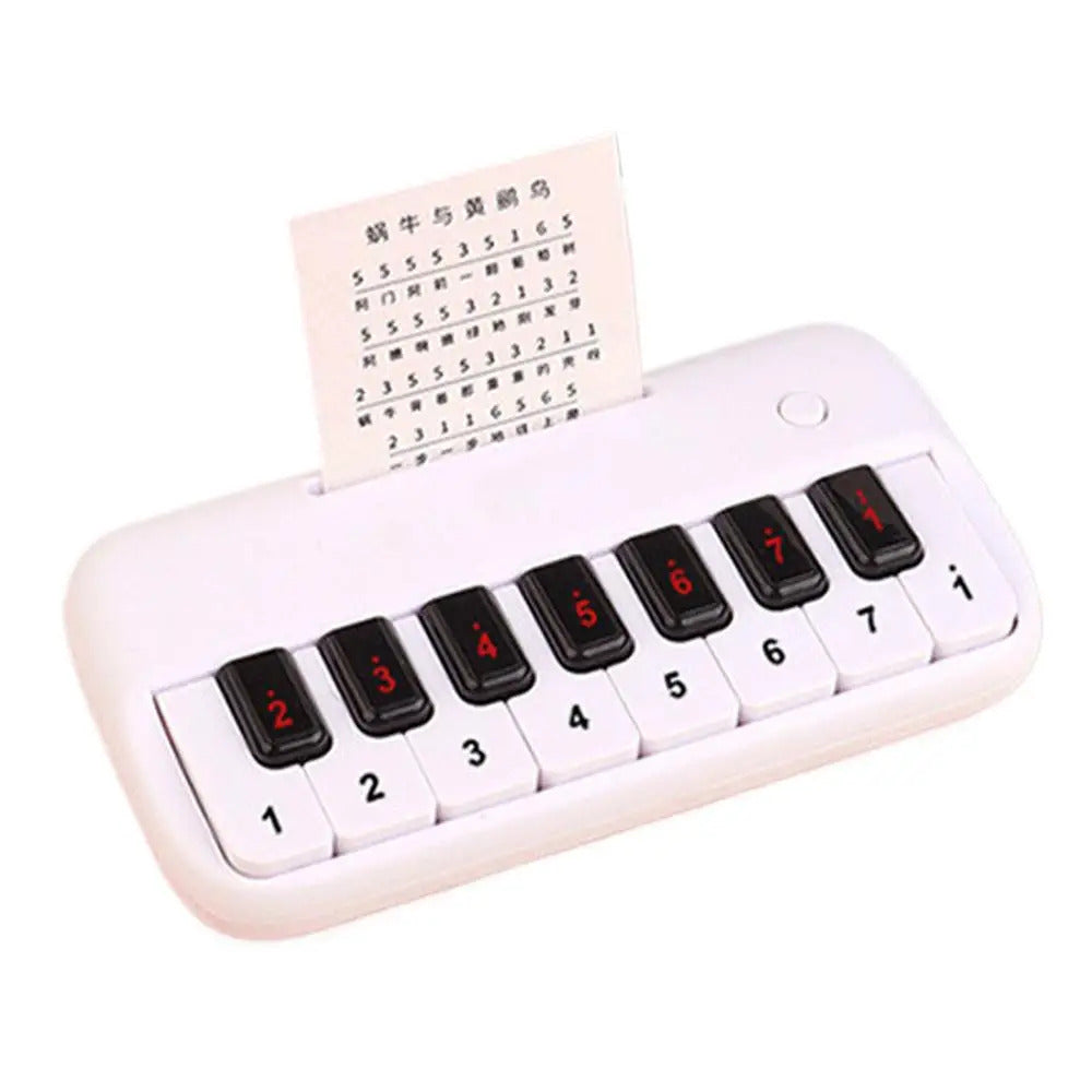 Mini Electric Keyboard Kids Puzzle Early Education Electronic Piano Toy Pocket Piano Teaching Musical Instrument for Girls Boys