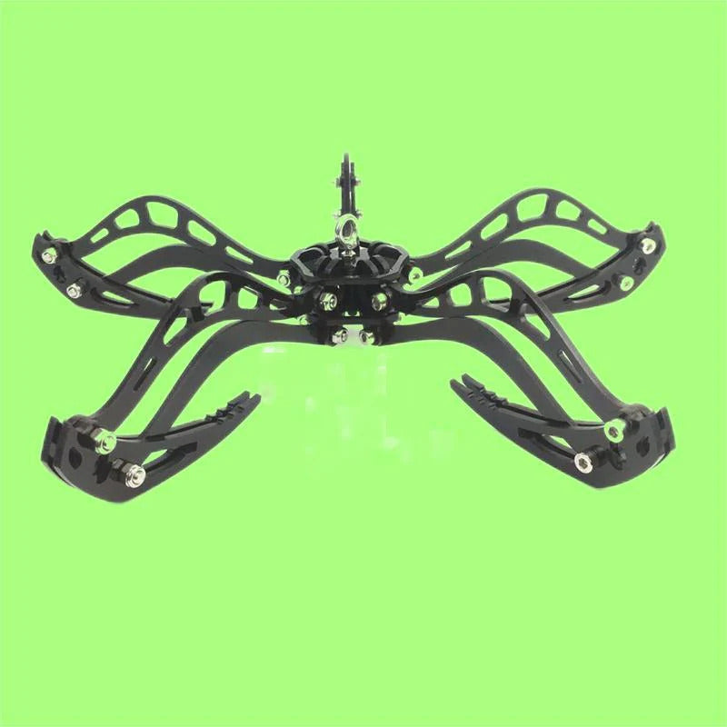 Stainless Steel Claw Manipulator for Drone Robot DIY Kit Mantis Hook Gripper Automatic Grasping Set for Quadcopter Rescue System