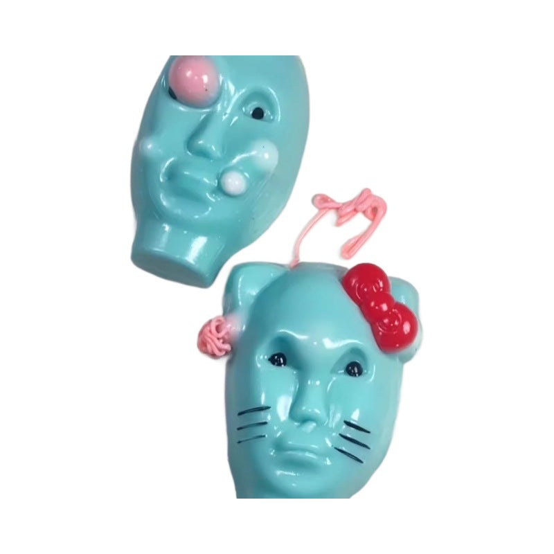 Alien Pimple Squeezing Tool Kit Squeeze Toy Stress Relief Creative Handmade Venting Stress Relief Artifact