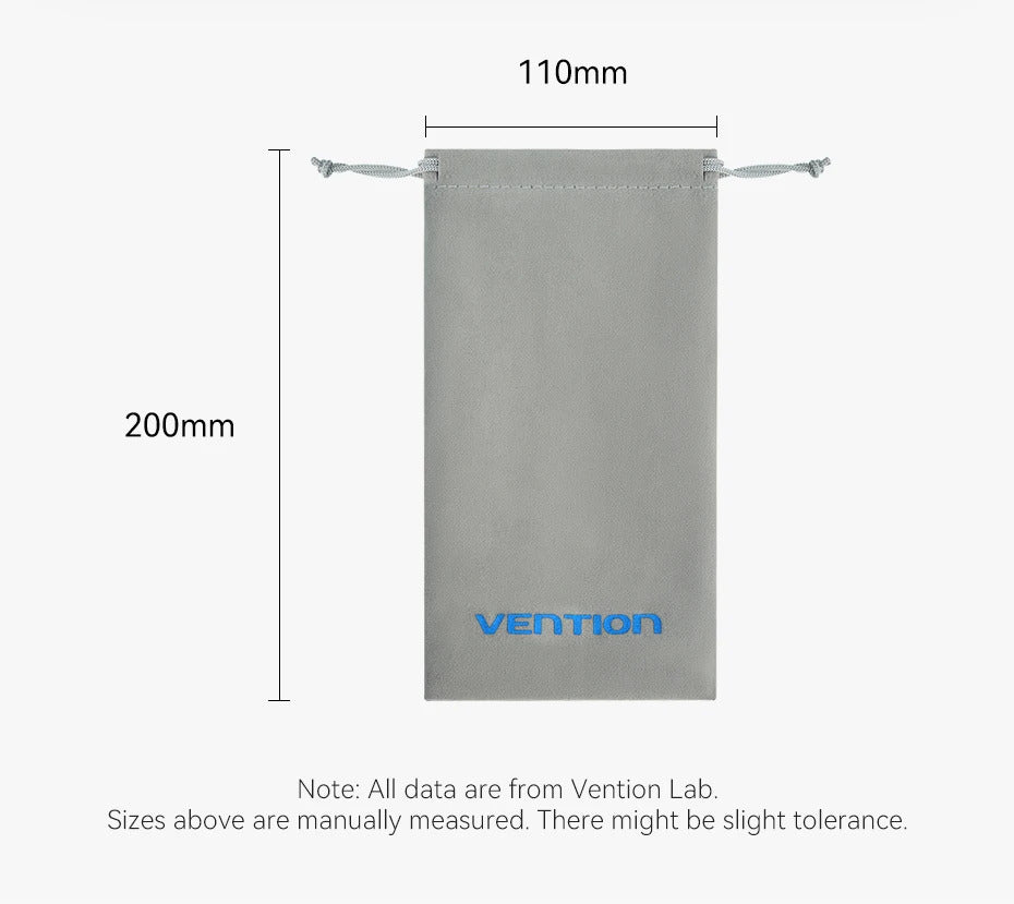 Vention Power Bank Case for iPhone 16 15 14 Xiaomi Earphone Waterproof Phone Pouch Powerbank Storage Bag Mobile Phone Accessorie