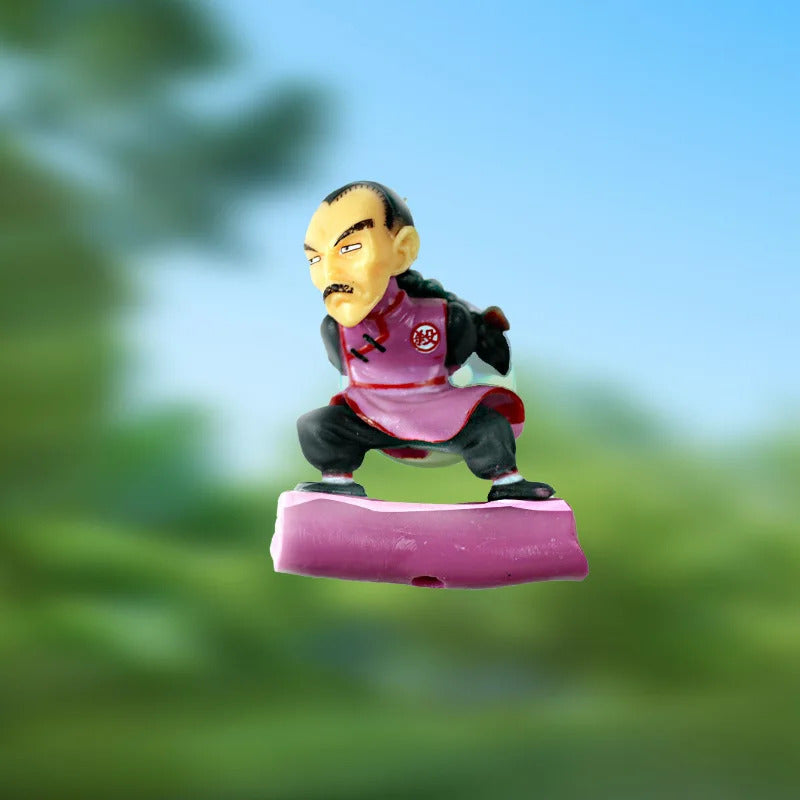Anime Dragon Ball Son Goku Tao Pai Pai Model Doll Collection Charm Kids Toy Car Suction Cup Decoration Ornaments Gift Brinquedos