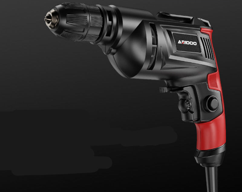 Electric Hand Drill 220V Impact Drill Household Punching Multifunctional Electric Switch Electric Screwdriver Tool Small Pistol Electric Drill