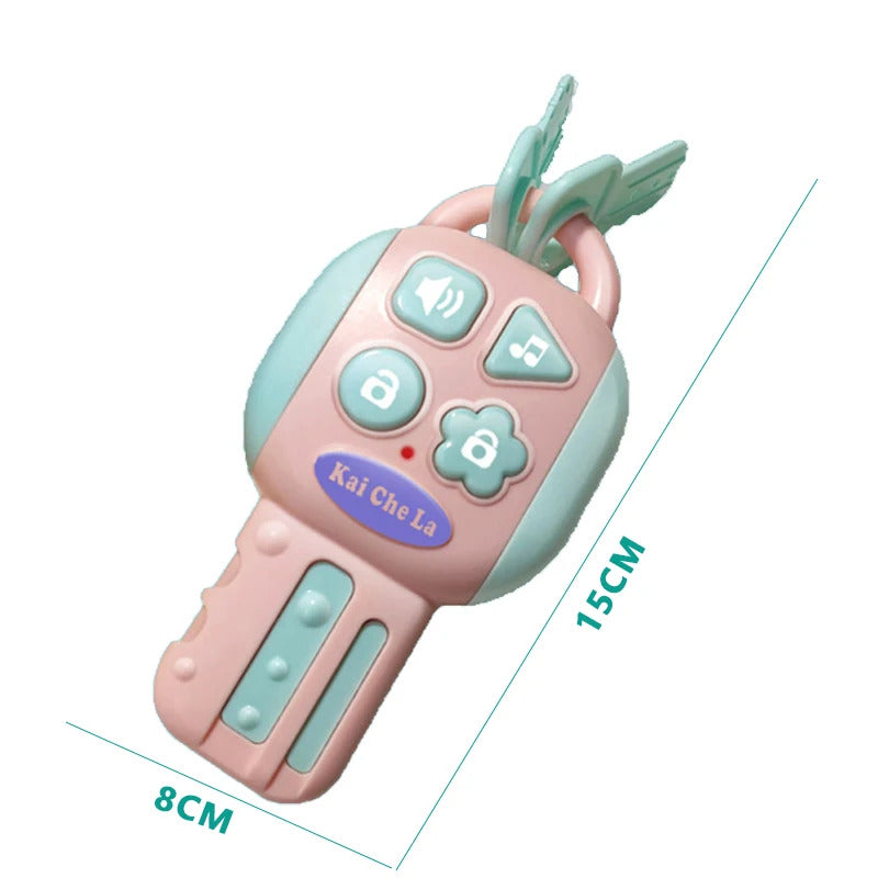 Electric Simulated Driving Steering Controller Portable Wheel Copilot Toy With Light And Sound Educational Sounding For Kid Gift