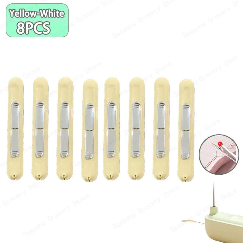 2 In 1 Needle Threader and Seam Ripper Tool Multifunctional Sewing Thread Remover Cross Stitch Crafting Accessories Easy Use